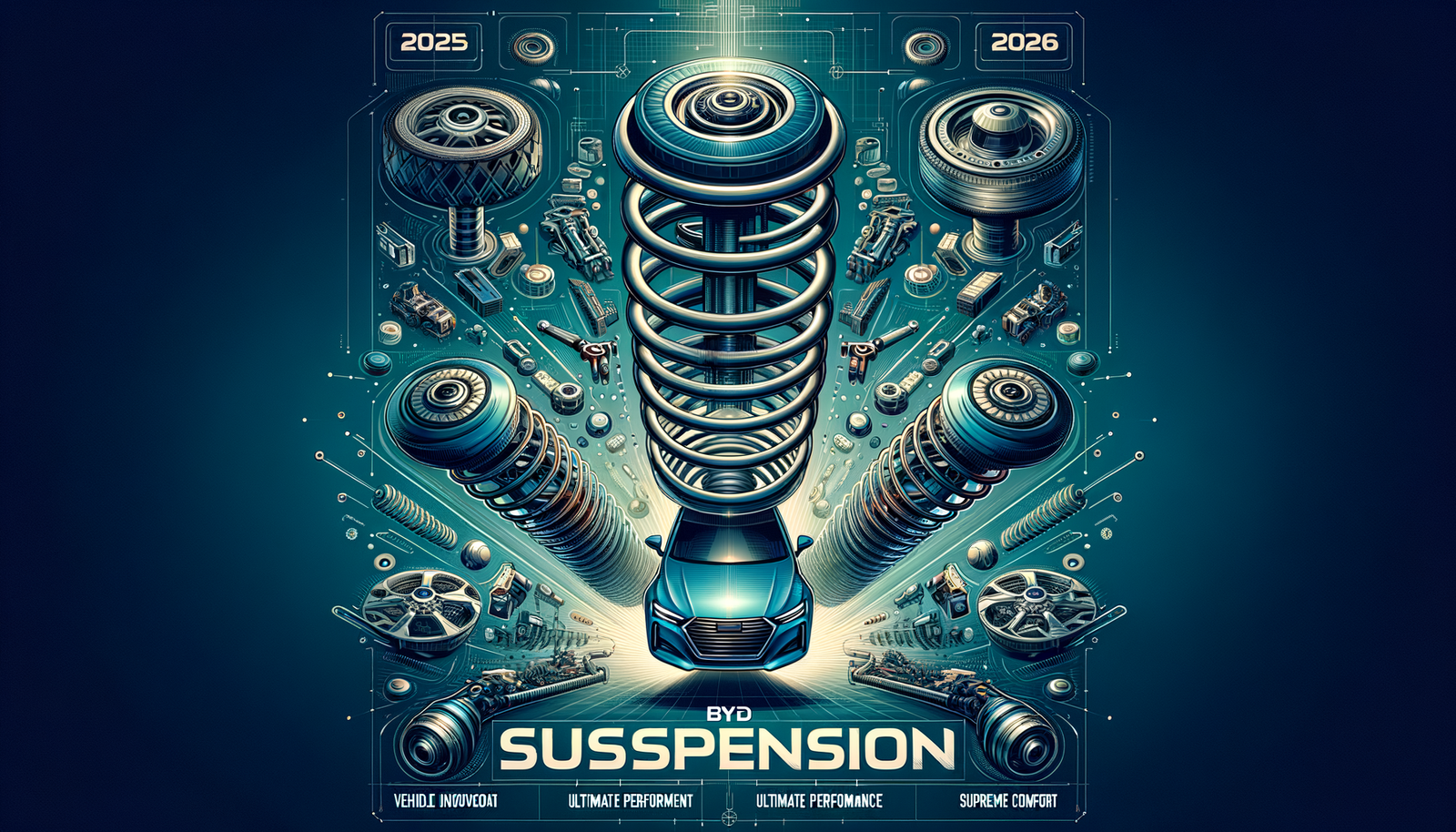 BYD Suspension 2025-2026 and Other Innovations Unveiled: A Look into BYDs Latest Upgrades